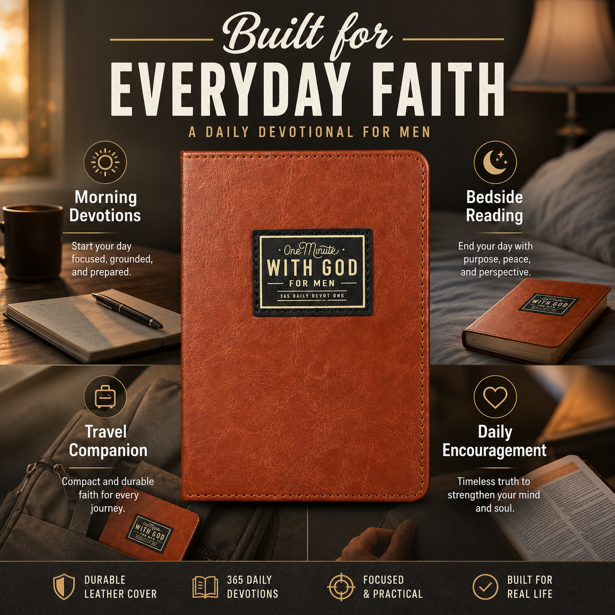 FaithForge 365-Day Devotional for Men